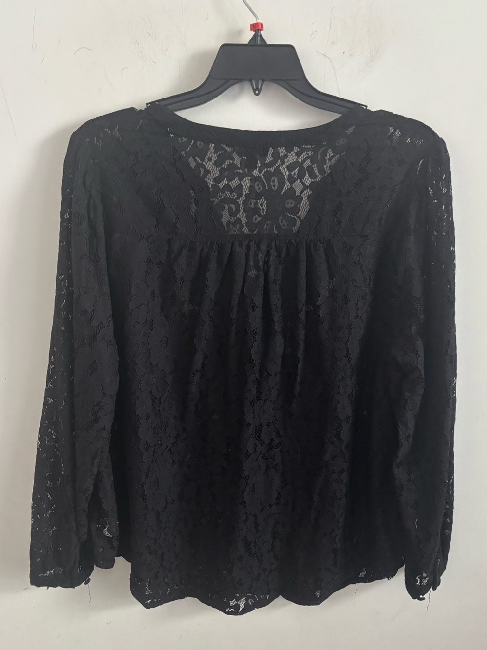Torrid BLACK HARPER LACE PULLOVER 2X Sheer Floral Whimsigoth Derek Romantic - Picture 4 of 8